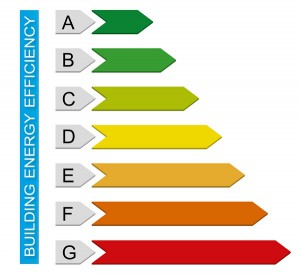 Building energy efficiency chart