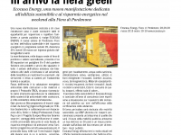 (Rassegna stampa) In arrivo la fiera green