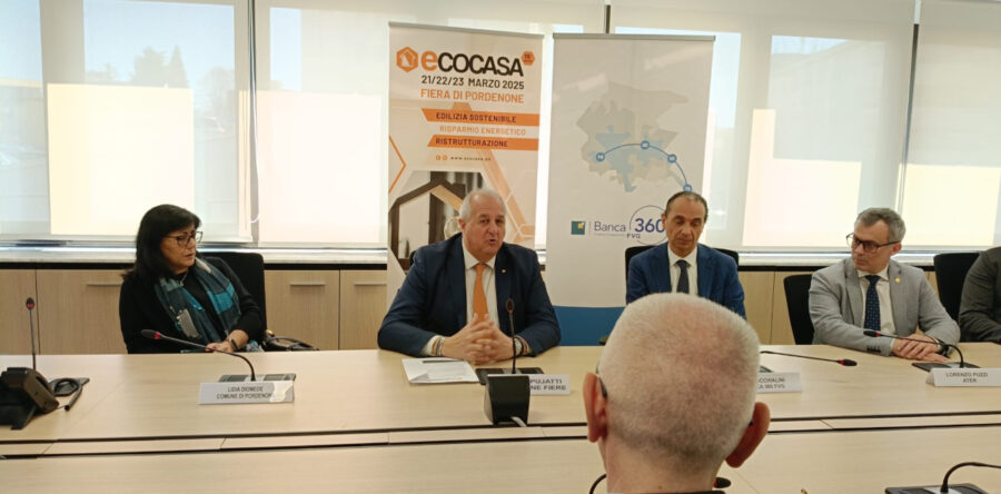 ECOCASA 2025: ritorna alla Fiera di Pordenone la manifestazione dedicata alla filiera dell’edilizia sostenibile